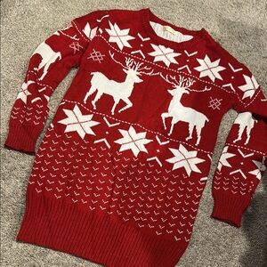 Women’s Christmas sweater dress